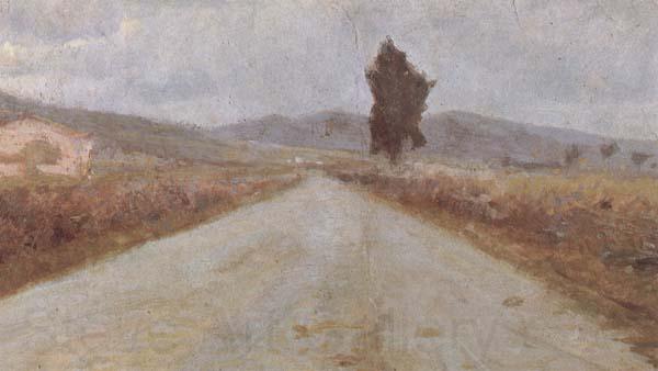Amedeo Modigliani Petite route de Toscane (mk38) Norge oil painting art